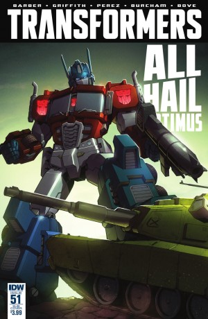 Transformers News: IDW The Transformers #51 Review