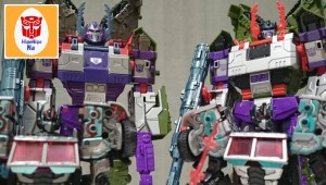 Transformers News: TakaraTomy Transformers Legends: LG-EX Black Convoy & Armada Megatron In & Out of Box Comparisons