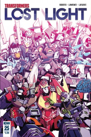 Transformers News: Jack Lawrence / Joana Lafuente Cover for IDW Transformers: Lost Light #25