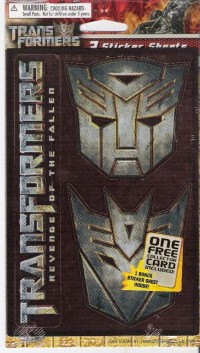 Transformers News: Transformers ROTF Stickers Set Images