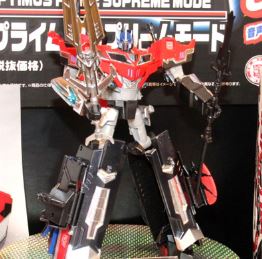Transformers News: TAV-33 Optimus Supreme mode fully revealed along with more at Japanese Christmas Toy Trade Fair