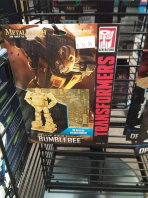 Metal Earth Transformers Bumblebee Model Kit 