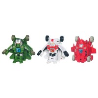 Transformers Bot Shots Triple Pack SkyQuake JetFire & Power Glide Action Figures 