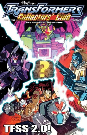 Transformers News: Transformers Collectors' Club Magazine #53 Cover Revealed