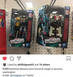 Transformers News: Transformers War for Cybertron: Earthrise Wave 1 Deluxe and Leader Figures Found at U.S. Retail
