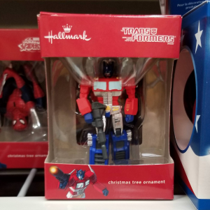 Transformers News: Hallmark Hot Rod and Optimus Prime Ornaments Found at Retail (Plus Packaging Variant)
