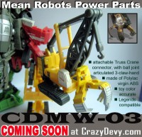 Transformers News: New Upgrade for EZ / Legends Devastator from CrazyDevy.com