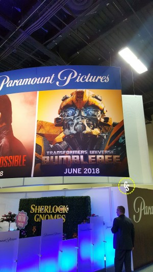 Transformers News: Poster for Transformers Bumblebee 2018 Movie at Licensing Show