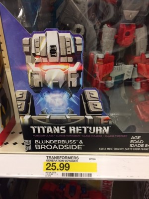 Transformers News: More Sightings of Transformers Titans Return Voyager Broadside at US Retail