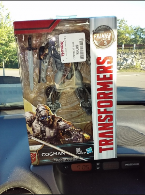 Transformers News: Transformers: The Last Knight Deluxe Cogman finally found at U.S. Retail