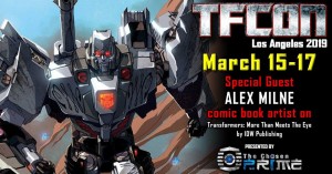 Transformers News: TFcon USA 2019 Guest Update - Alex Milne