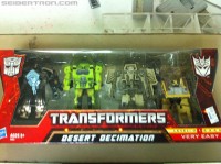 Transformers News: HFTD "Desert Decimation" Legends class 4 pack sighted