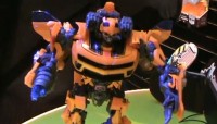 Transformers News: Toy Fair 2010: Video of Transformers Battle Ops Bumblebee