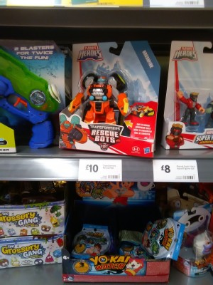 rescue bots toys asda