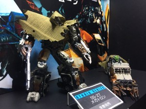 Transformers Studio Series Display at 2018 Tokyo Comic-Con including DOTM Megatron and ROTF Jetfire
