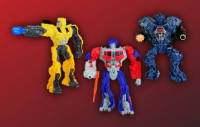 2010 McDonalds Transformers STARSCREAM  Happy Meal Toy Figure# 4 New Sealed! 