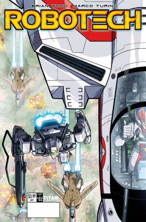 Transformers News: Nick Roche and Josh Perez Cover for Titan Comics Robotech #2