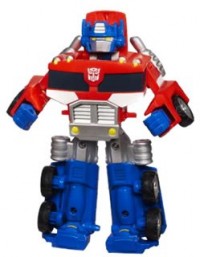 Transformers News: New Images of Rescue Bots Optimus Prime, Bumblebee, and Heatwave