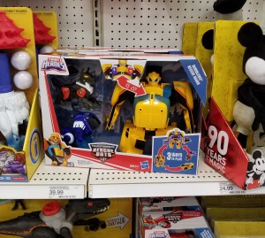 Transformers News: Transformers: Rescue Bots Bumblebee Rescue Guard with Growler and Sergeant Slobber Found at Retail