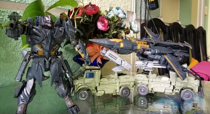 Transformers News: Videos Showing Trasformations of Voyager Hound and Megatron Toys from Transformers: The Last Knight