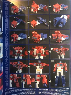 Transformers News: New Images of Masterpiece MP-44 Optimus Prime Showing Carly and Transformation