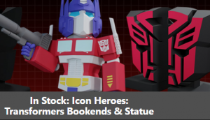 Transformers News: BigBadToyStore Sponsor News  with New Icon Heroes Transformers Collectibles