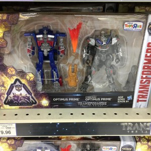 Transformers News: Mission to Cybertron Transformers: The Last Knight Optimus Two-Pack Sighted at Australian Retail