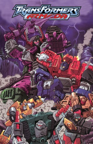 Transformers News: IDW Transformers: Armada Omnibus Reprint Preview