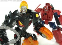 Transformers News: New galleries: Marvel Transformers Crossovers Ghost Rider & Spider-Man
