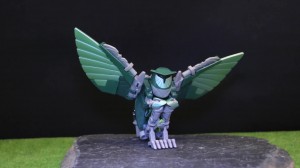 Transformers News: First Look at Nightshade's Owl Statue Alt Mode in Toy Form