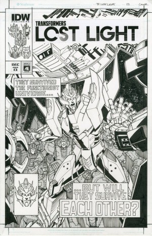 Transformers News: Alex Milne Announced as Upcoming Artist on IDW Transformers Lost Light Series
