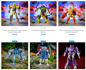 Transformers News: Preorders for Walmart Exclusive Transformers Figures Nightprowler, Buzzsaw, Sandstorm and More Now Up
