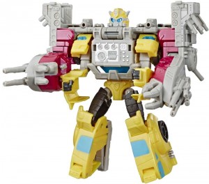 Transformers News: Final Product Stock Images for Transformers Cyberverse Spark Armor Starscream, Bumblebee and Prime