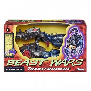 Transformers News: Stock Images of Beast Wars Reissue Tigatron and Scorponok