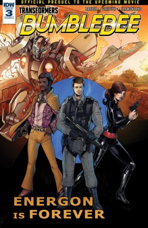 Transformers News: iTunes Preview for IDW Bumblebee: From Cybertron with Love #3