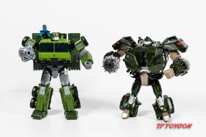 Transformers News: Transformers Legacy Bulkhead In Hand Photos and Video Review