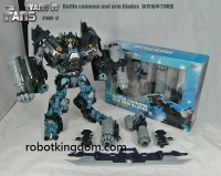 Transformers News: FWI-2 Weapons Upgrade for Leader DOTM Ironhide In-Package Shots