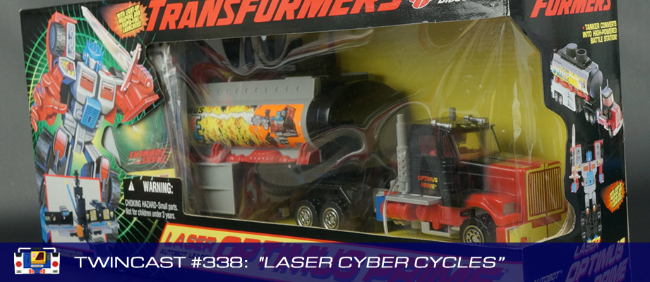 Twincast / Podcast Episode #338 "Laser Cyber Cycles"