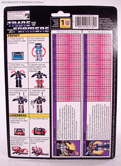 Transformers G1 1984 Frenzy (Rumble) (Image #15 of 174)