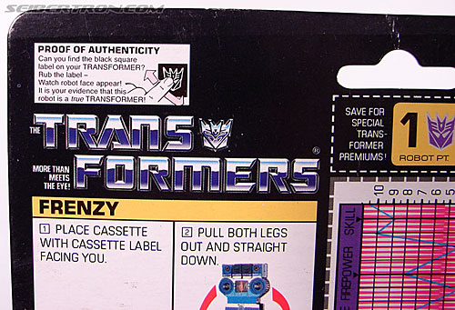 Transformers G1 1984 Frenzy (Rumble) (Image #19 of 174)