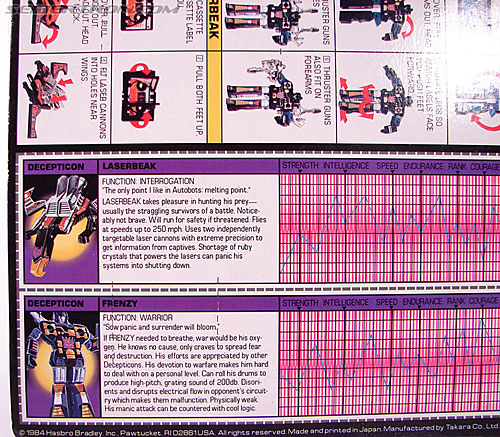 Transformers G1 1984 Frenzy (Rumble) (Image #21 of 174)
