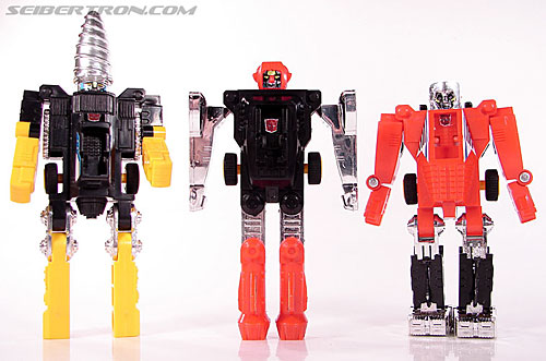 Transformers G1: Powerdasher F1 Dasher and Decoy #12 Skids