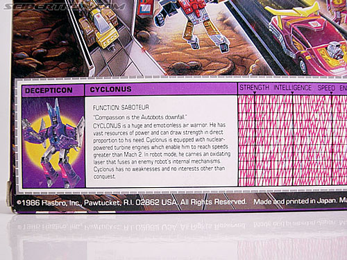 Transformers G1 1986 Cyclonus (Image #5 of 71)