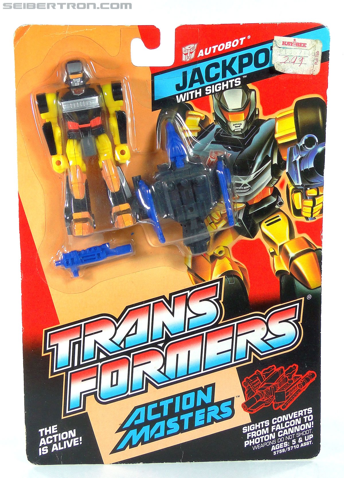 Transformers G1 1990 Jackpot with Sights (Image #1 of 108)