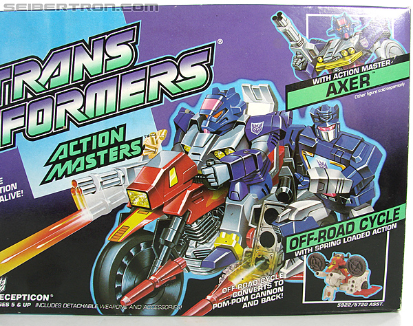 Transformers G1 1990 Axer with Off Road Cycle (Image #27 of 162)