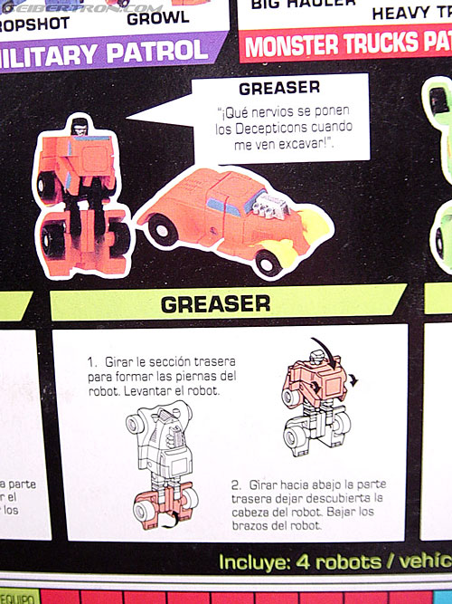 Transformers G1 1990 Greaser (Image #2 of 29)