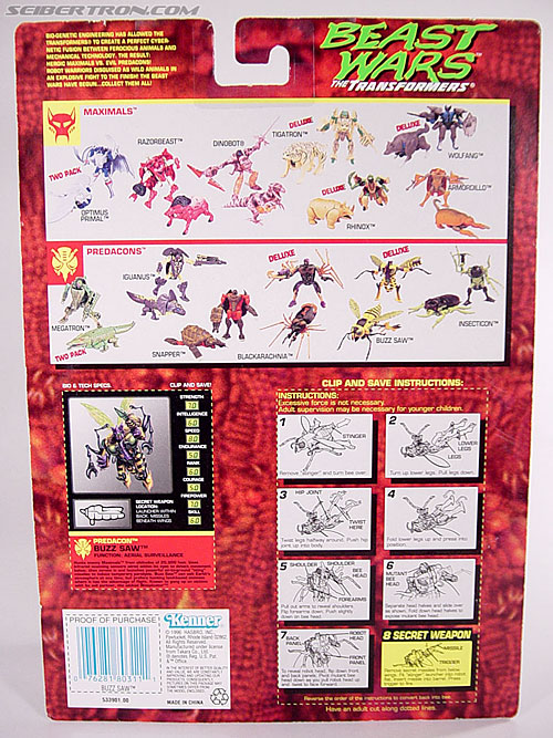 Transformers Beast Wars Buzz Saw (Image #9 of 102)