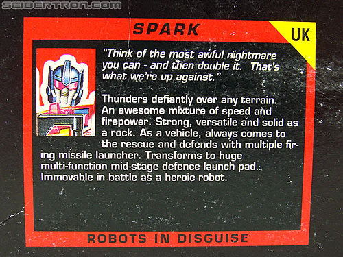 Transformers G1 1993 Spark (Pyro) (Image #15 of 166)
