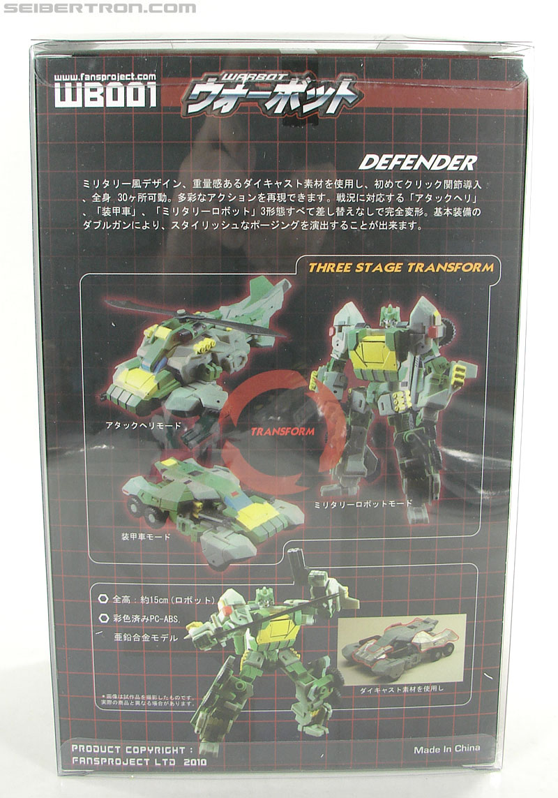 Transformers 3rd Party Products WB001 Warbot Defender (Springer) (Image #181 of 184)
