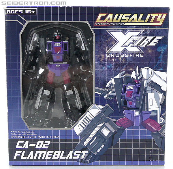 Transformers 3rd Party Products Crossfire CA-02 Flameblast (Image #1 of 214)